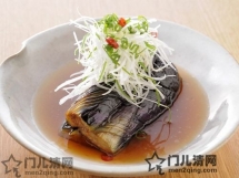 美食：出汁浸茄子（なすの煮浸し）
