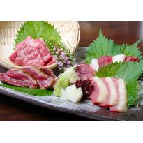 （超值）鲜马肉刺身拼盘【鮮馬刺し盛り合わせ】