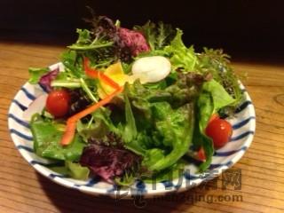 绿色蔬菜沙拉【産地直送野菜のグリーンサラダ】